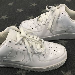 Nike White AF1 Sneakers (women’s)